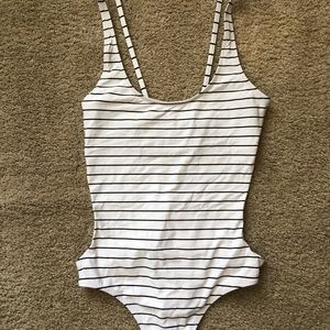 RipCurl stripe one-piece